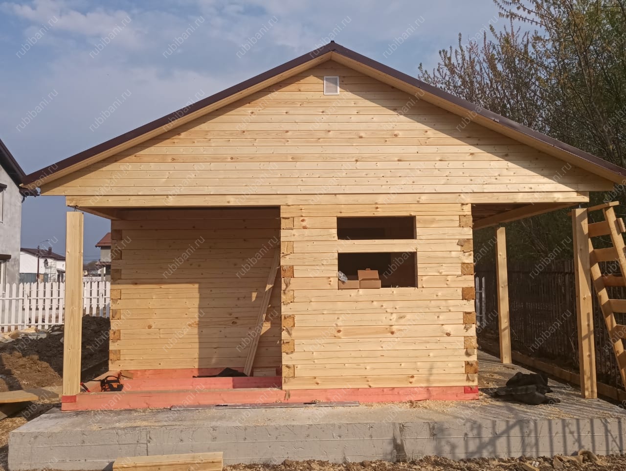 Баня из бруса 6 на 5 — фото 21 Баня из бруса 6 на 5 — фото 21