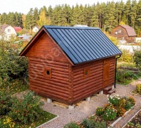 Баня 3×5 м, 15 м²