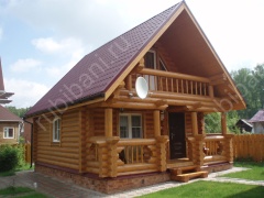Дом 4×6 м в чашу, 24 м²