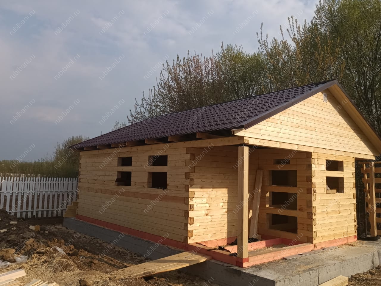 Баня из бруса 6 на 5 — фото 22 Баня из бруса 6 на 5 — фото 22