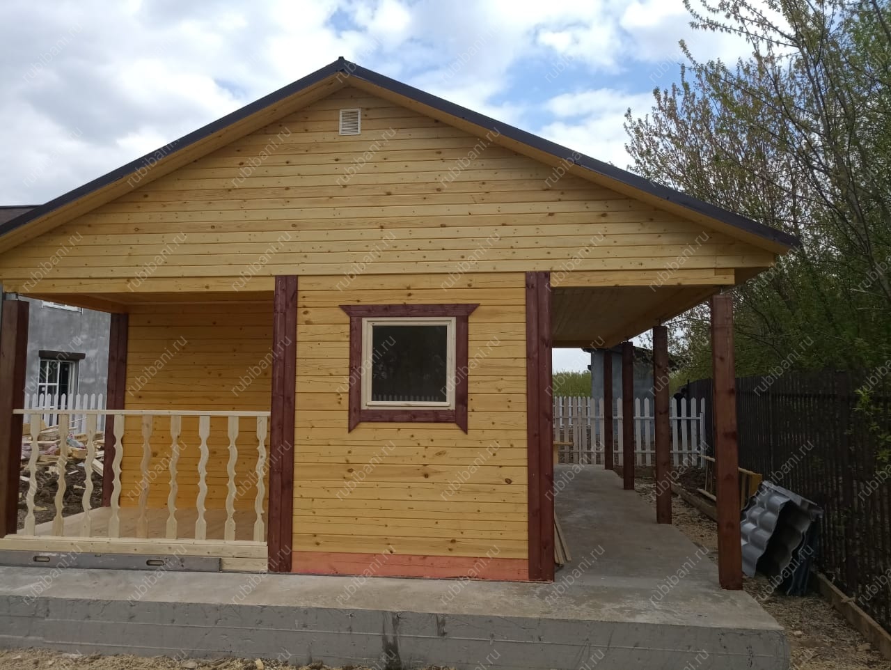 Баня из бруса 6 на 5 — фото 24 Баня из бруса 6 на 5 — фото 24