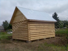 Дом 3×6 м в лапу, 18 м²